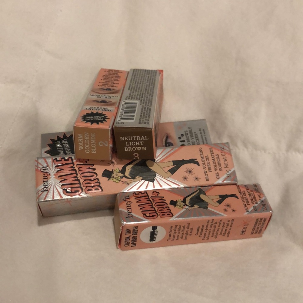 Benefit Gimme Brow Shade 2 and 3